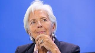Director of IMF Christine Lagarde, attends a press conference in Berlin, Germany, 11 June 2018.