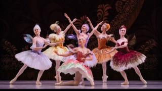 The Australian Ballet dancers performing Sleeping Beauty