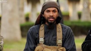 Screengrab from a video showing Australian Islamic State militant Neil Prakash