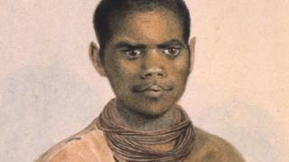 A Thomas Bock portrait of Wortabowigee, a Tasmanian Aboriginal woman
