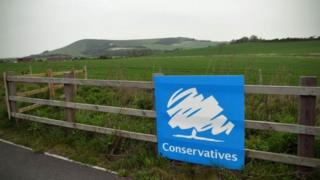 Conservative Party poster