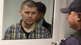 Gang member Zafardzhon Gulyamov in court, 9 Aug 18
