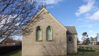 St Oswalds in Tunbridge, one of the Anglican churches to be sold in Tasmania