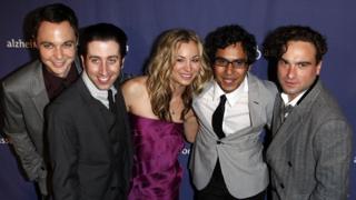 The principal cast of The Big Bang Theory