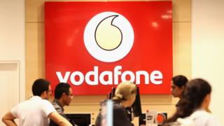 Vodafone store in Sydney