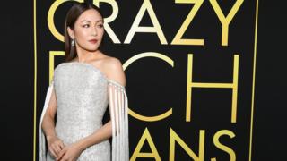 Actress Constance Wu at premier of 