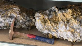 A gold-laden rock estimated to be worth about C$4m (£2.3m; $3m)