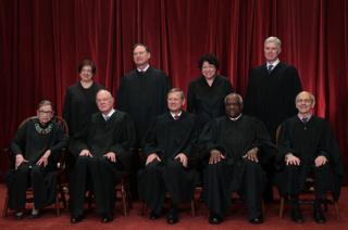 Nine Supreme Court Justices