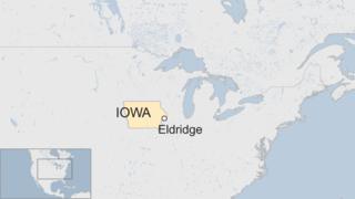 Map of Eldridge, Iowa