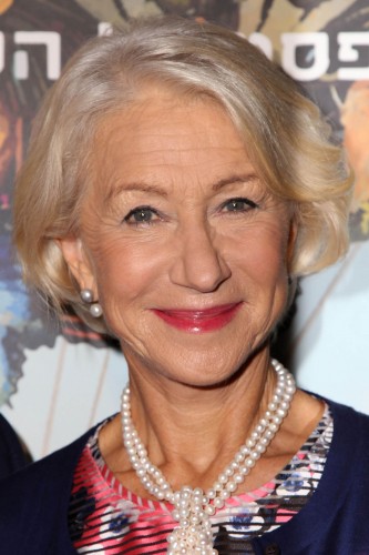 We love Helen Mirren ’s natural tousled bob. A slightly longer fringe is perfect for adding volume and texture.