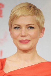 A soft, side swept crop, Michelle Williams ’ short, feathered fringe keeps her hairstyle looking feminine and pretty.