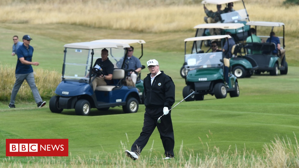 Trump to leave UNITED KINGDOM after two-night keep