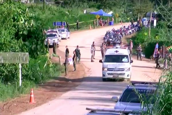 8 boys free of Thai cave; rescuers working to save FIVE others