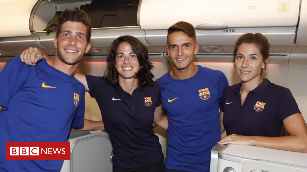 Barcelona puts women's team in economic system whilst males fly up entrance