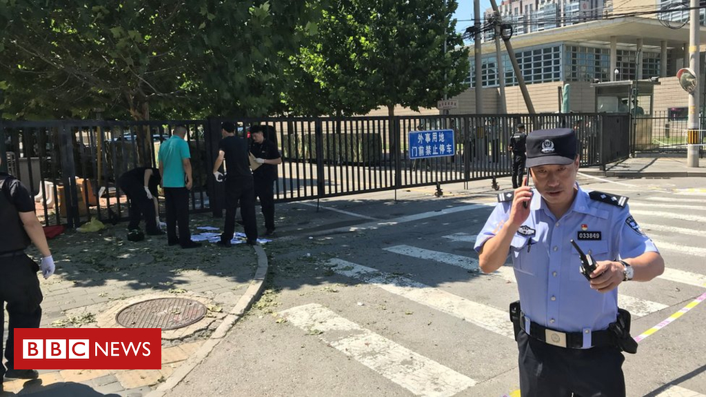 Beijing blast: Small explosive device induce close to US embassy