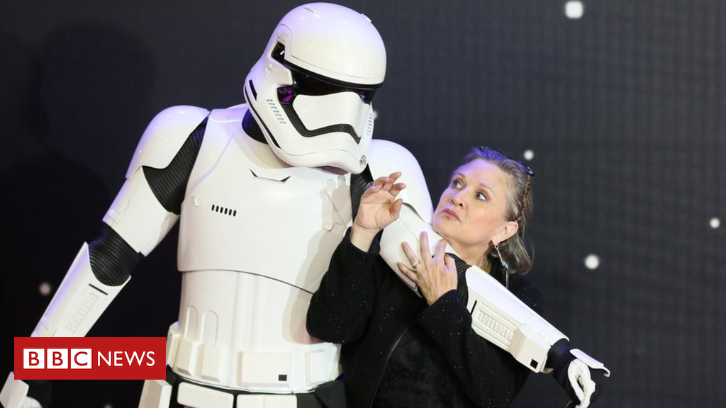 Celebrity Wars: Carrie Fisher and Richard E Provide among Episode IX forged