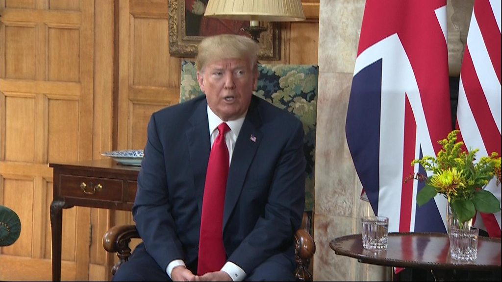 Donald Trump: Theresa May And I have 'very strong' relationship