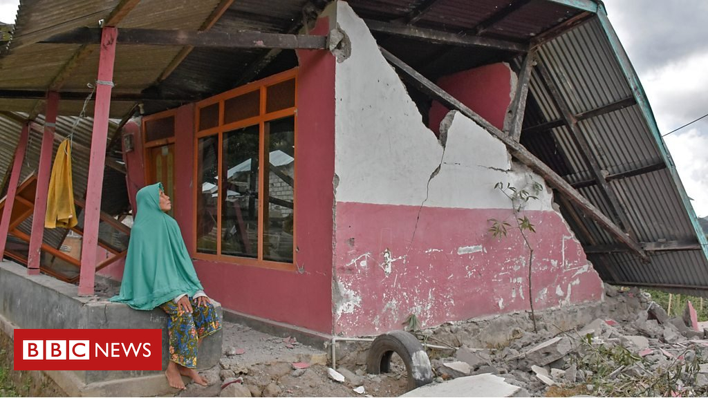Indonesia earthquake: 'Massive damage' in Lombok village