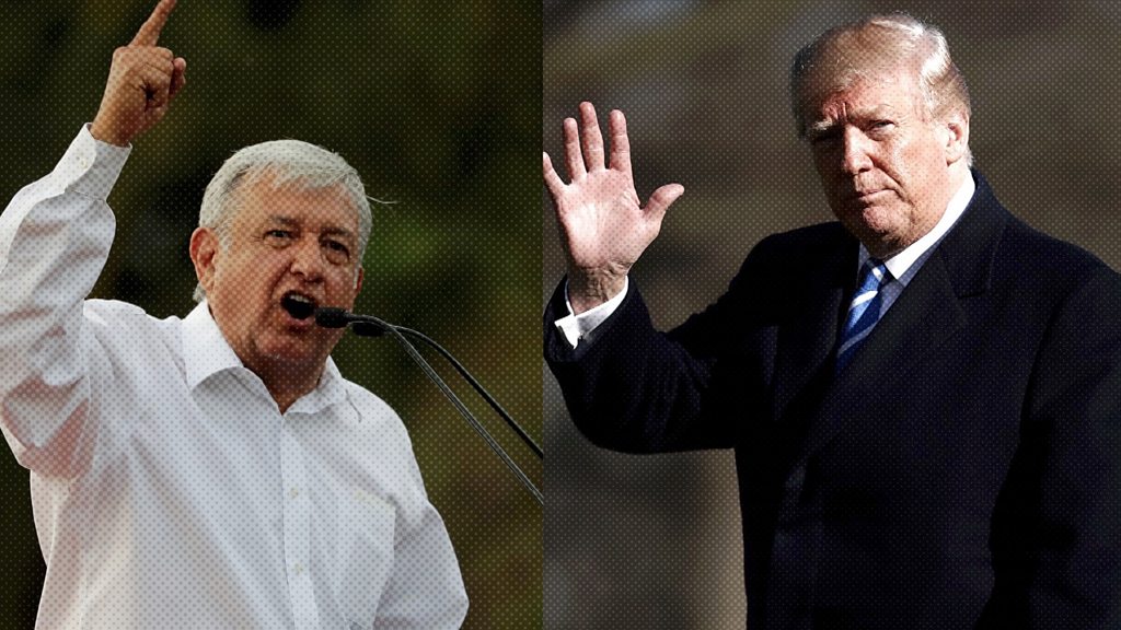 Mexico election: Trump and López Obrador talk about 'development deal'
