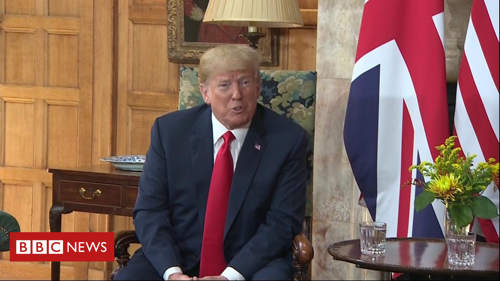 Trump on 'very excellent relationship' with UK