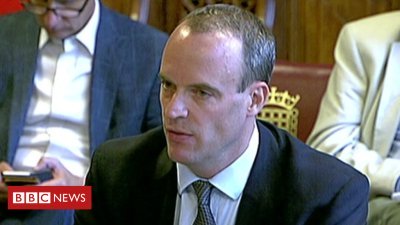 Brexit: Dominic Raab denies Barnier talks 'frustration'