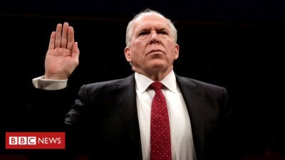 Trump 'cites Russia probe' after finishing ex-CIA head's security access