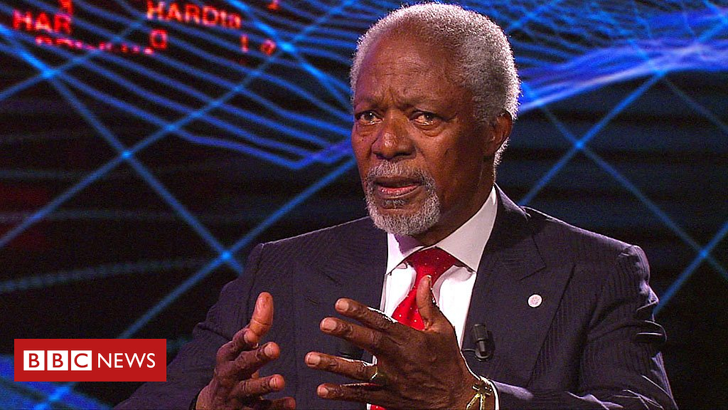Annan: Global is 'messy' and missing 'strong leaders'