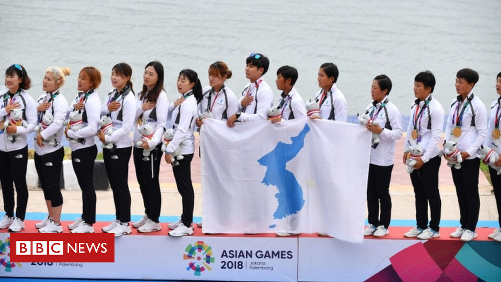 Asian Video Games: Unified Korea boating group win historic gold