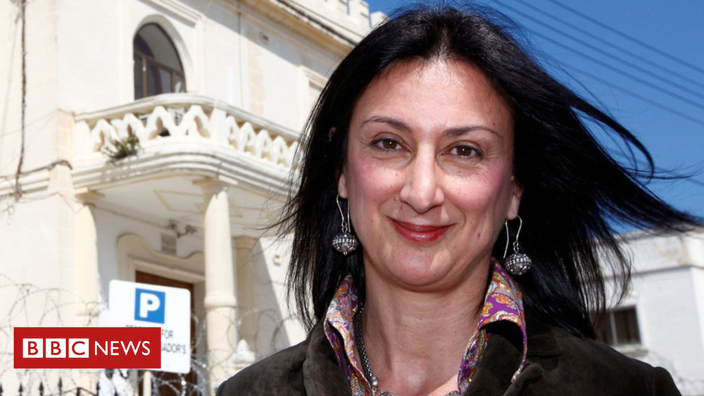Caruana Galizia: Malta journalist homicide suspects 'tipped off'