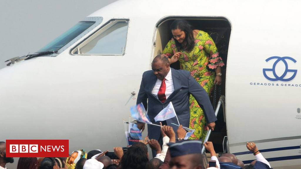 DR Congo ex-warlord Jean-Pierre Bemba welcomed home