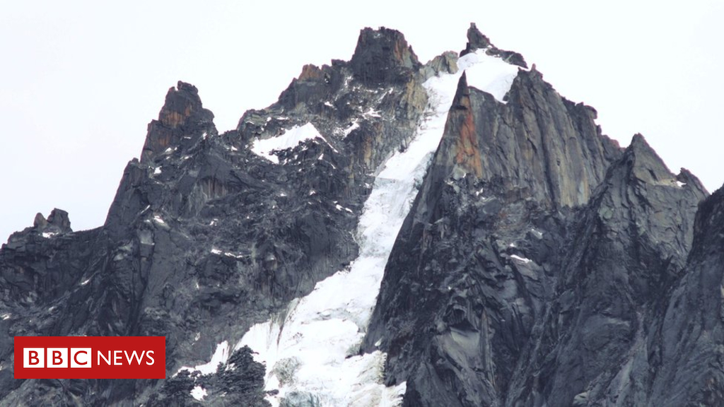 Frame of one of Italian Mont Blanc climbing trio discovered