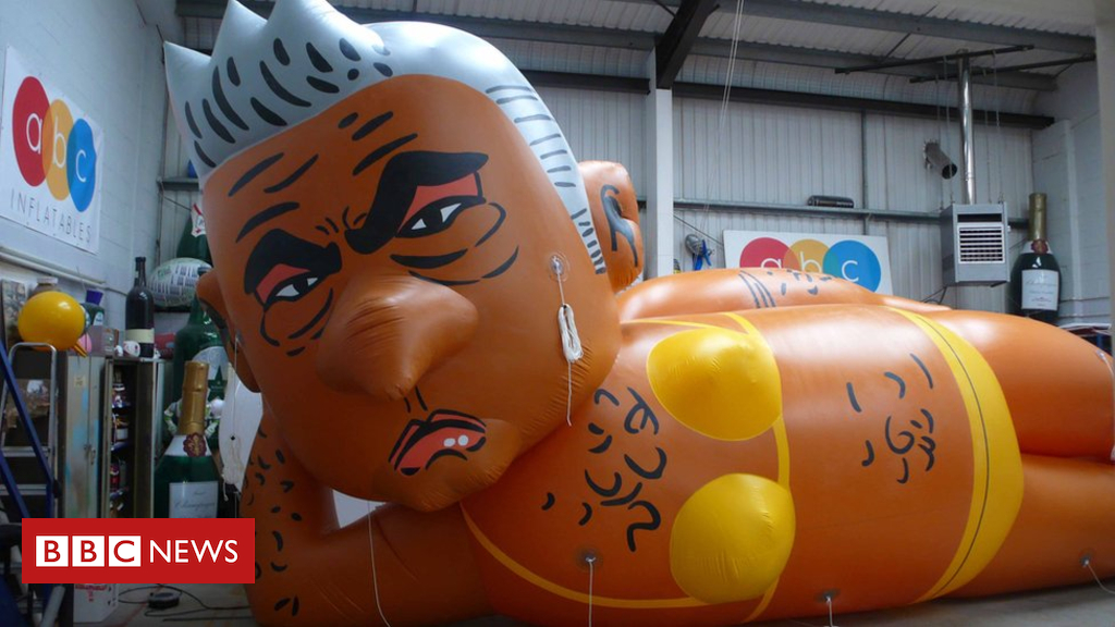 Giant Sadiq Khan bikini-clad balloon to fly over London