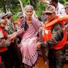 India monsoon: Rescue operation in Kerala flooding