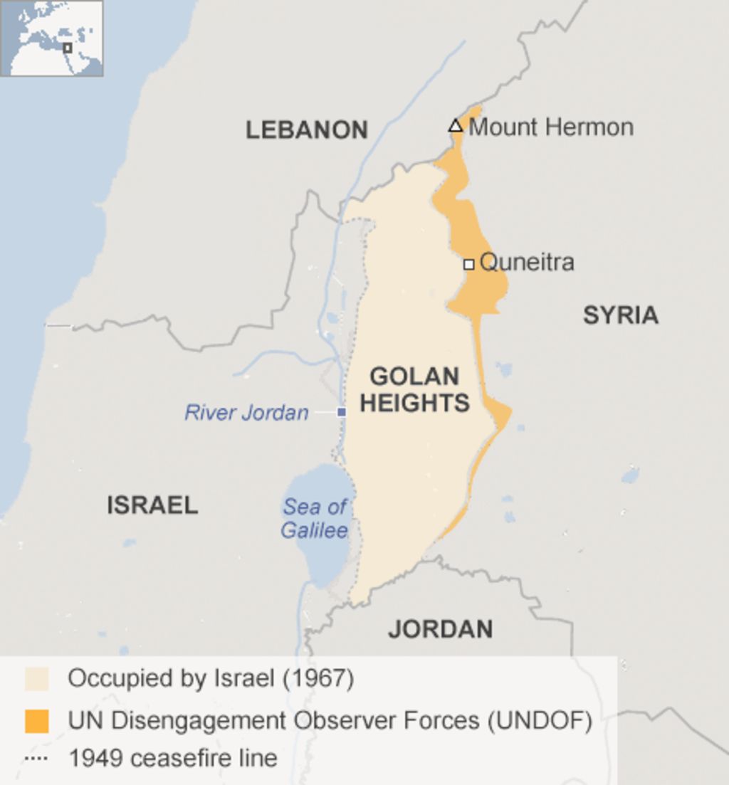 Israel 'thwarts IS attack' on Golan Heights