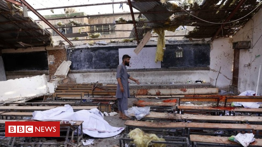 Kabul suicide bomber kills FORTY EIGHT in training centre assault