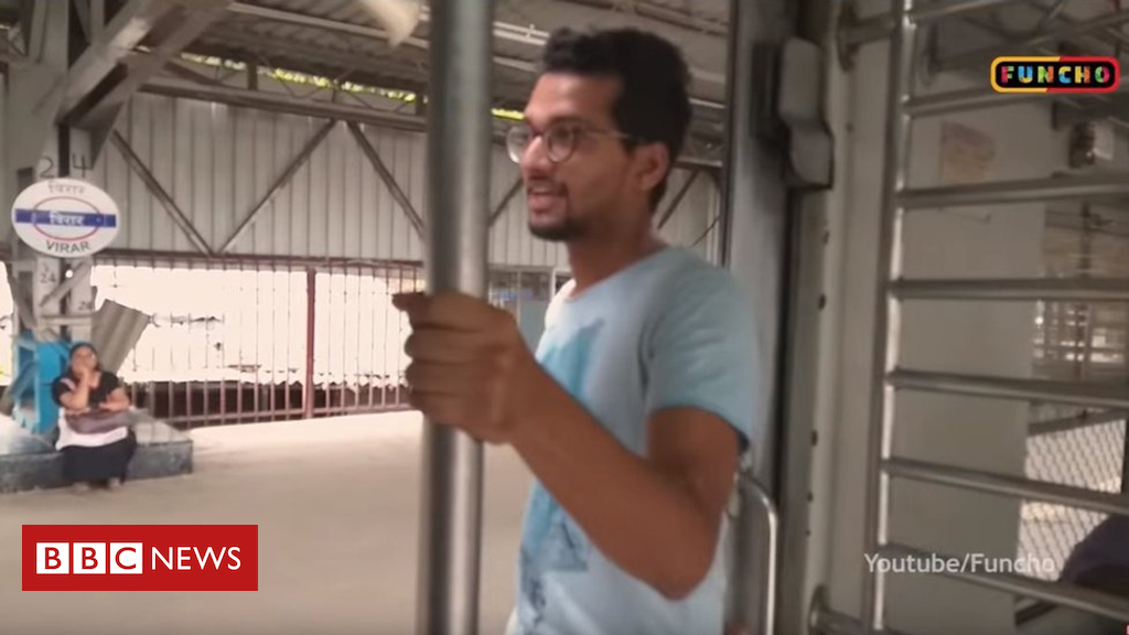 'Kiki challenge' India men to scrub station as punishment
