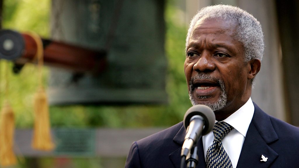 Kofi Annan death: World leaders honour former UN leader