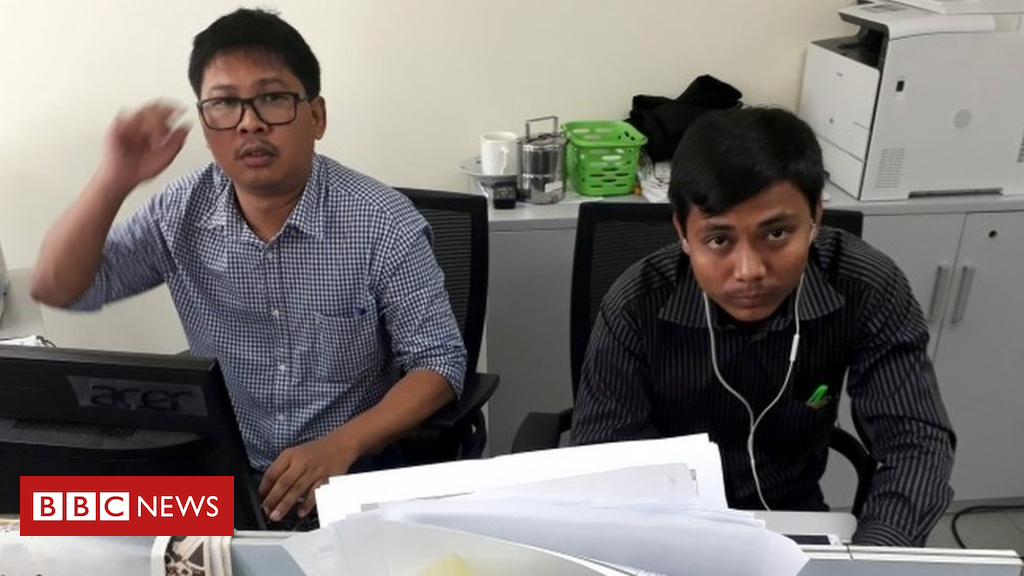 Myanmar Reuters journalists Wa Lone and Kyaw Soe Oo await verdict