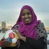the woman tackling kid marriage with football