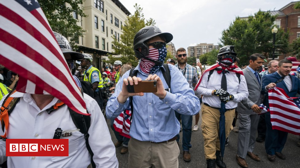 Unite the right: White nationalists outnumbered at Washington rally