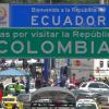 Venezuelan migrants caught at Ecuador border