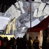 Italy bridge: Bridge rescuers seek into the night in Genoa