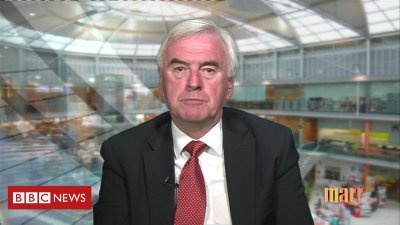 John McDonnell: Ex-leader rabbi 'wrong' over Corbyn attack