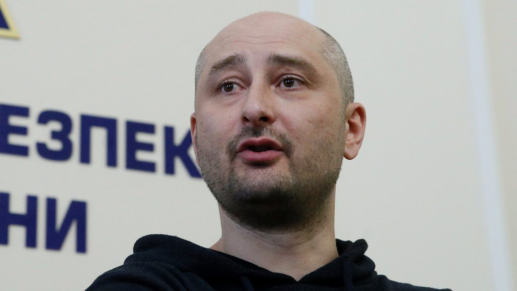 Arkady Babchenko 'murder': Borys Herman jailed over plot