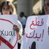 Egyptian 'harasser' stripped through crowd