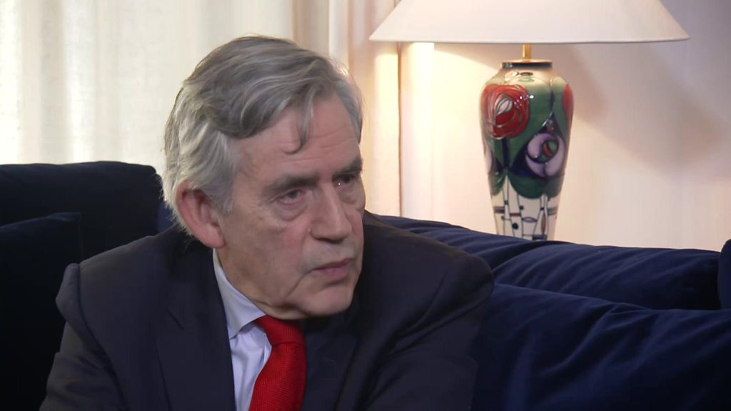Gordon Brown in dire warning about the next financial crisis