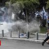 Greek riot police fire tear gasoline at Macedonia name protesters