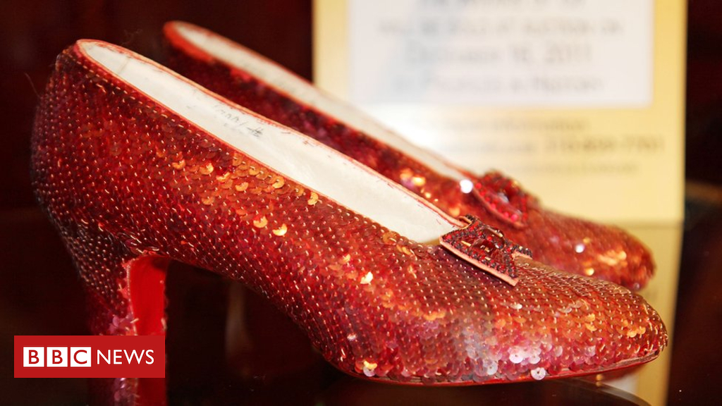 Judy Garland's stolen ruby slippers found after 13 years