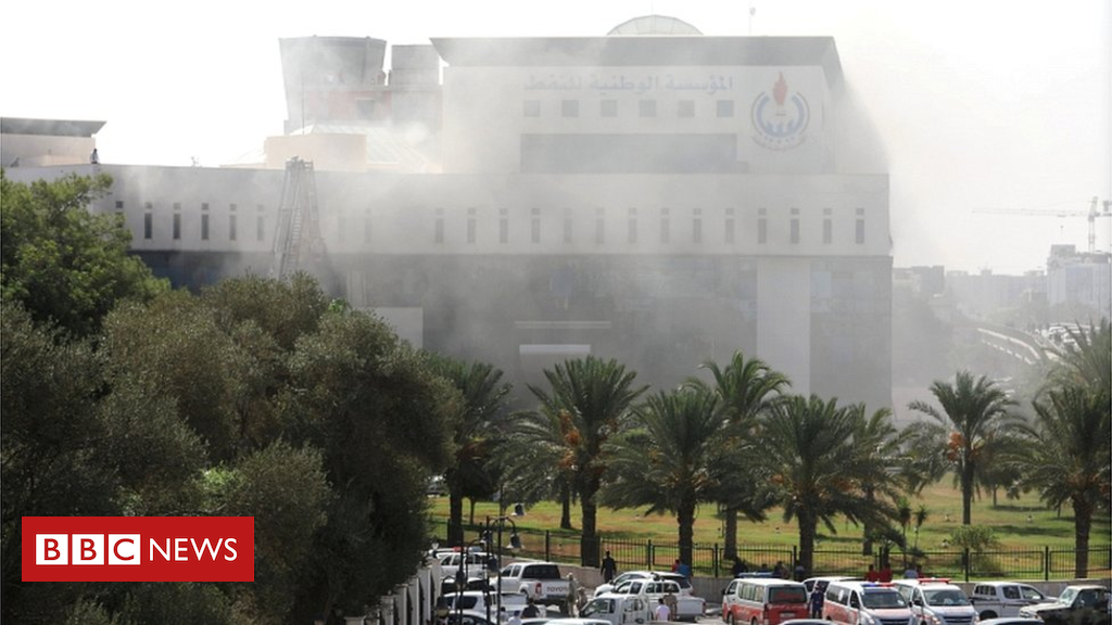 Libya violence: Gunmen typhoon oil enterprise building