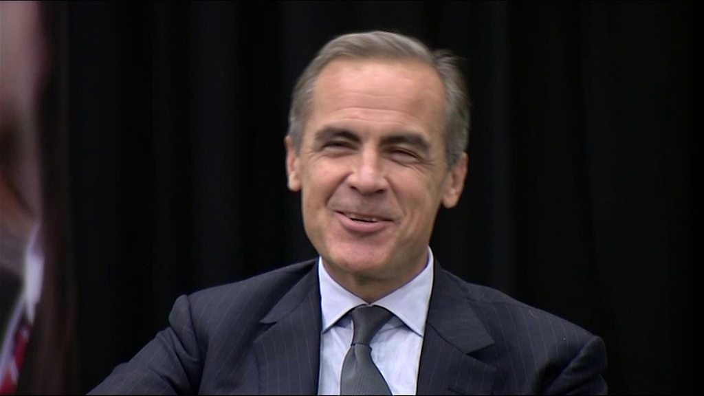 Mark Carney describes 'toughest day' as Financial Institution governor